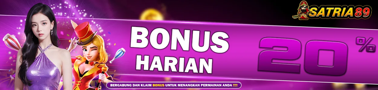 SATRIA89 - Bonus Harian